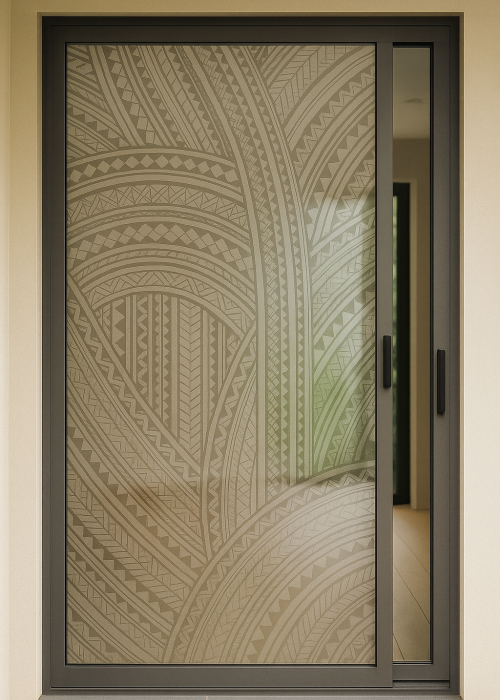 🌺Samoan (Clear) - 85cm Wide