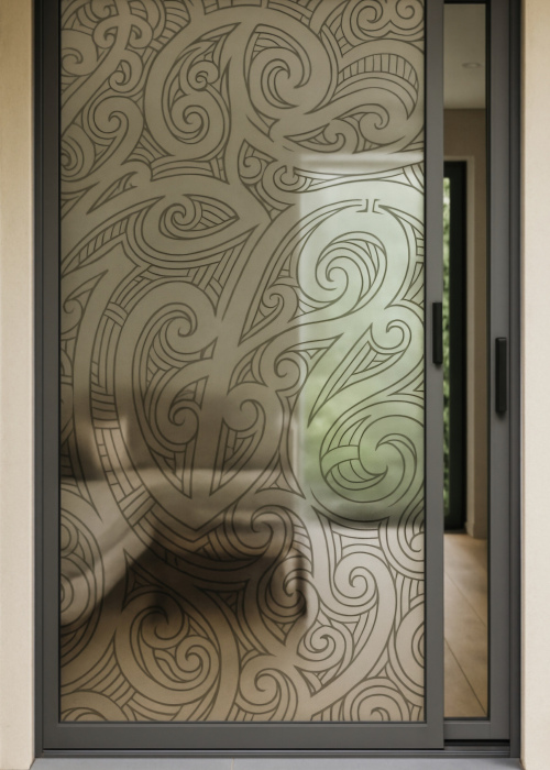 🌿  Maori Aroha Nui (Clear) - 85cm Wide